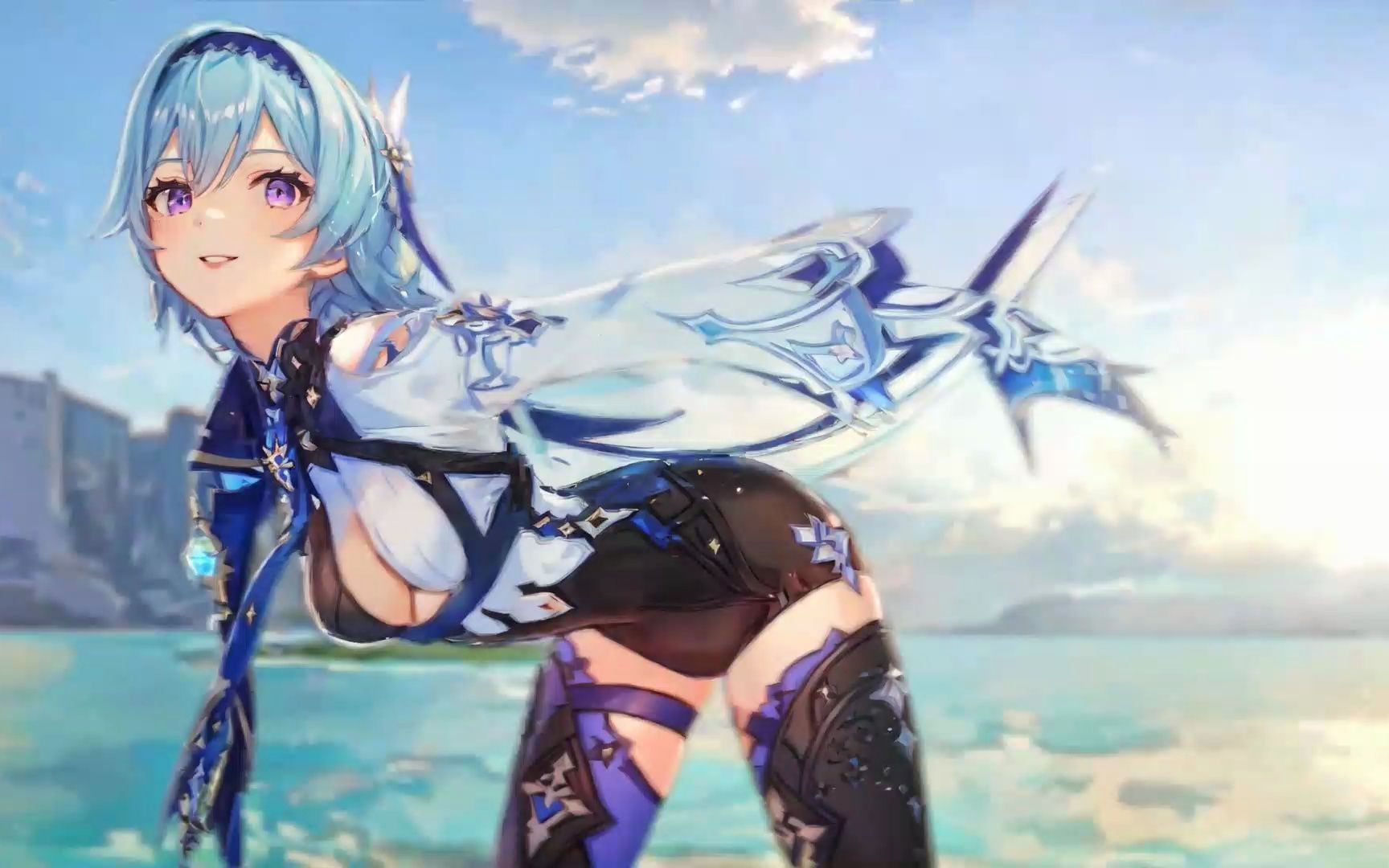 【ai动画】优菈角色演示风格转换