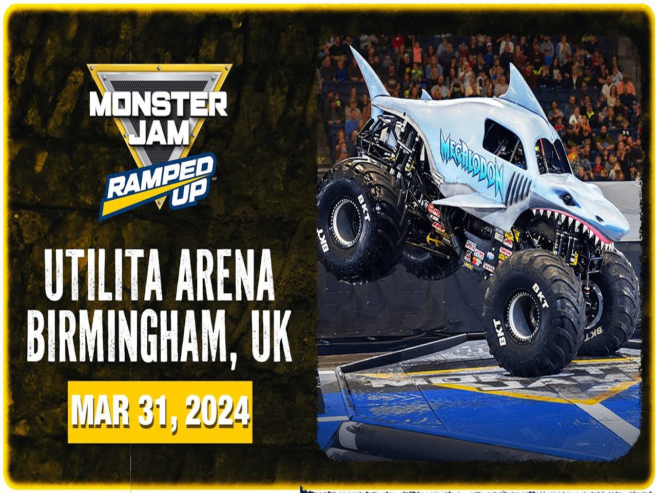 [图]怪物卡车狂欢：伯明翰站 (2024 年 3 月 29 日) - 全程赛事视频 (Monster Jam International)