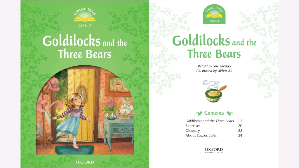 [图]Learn English through story Level 3 - Goldilocks and the Three Bears