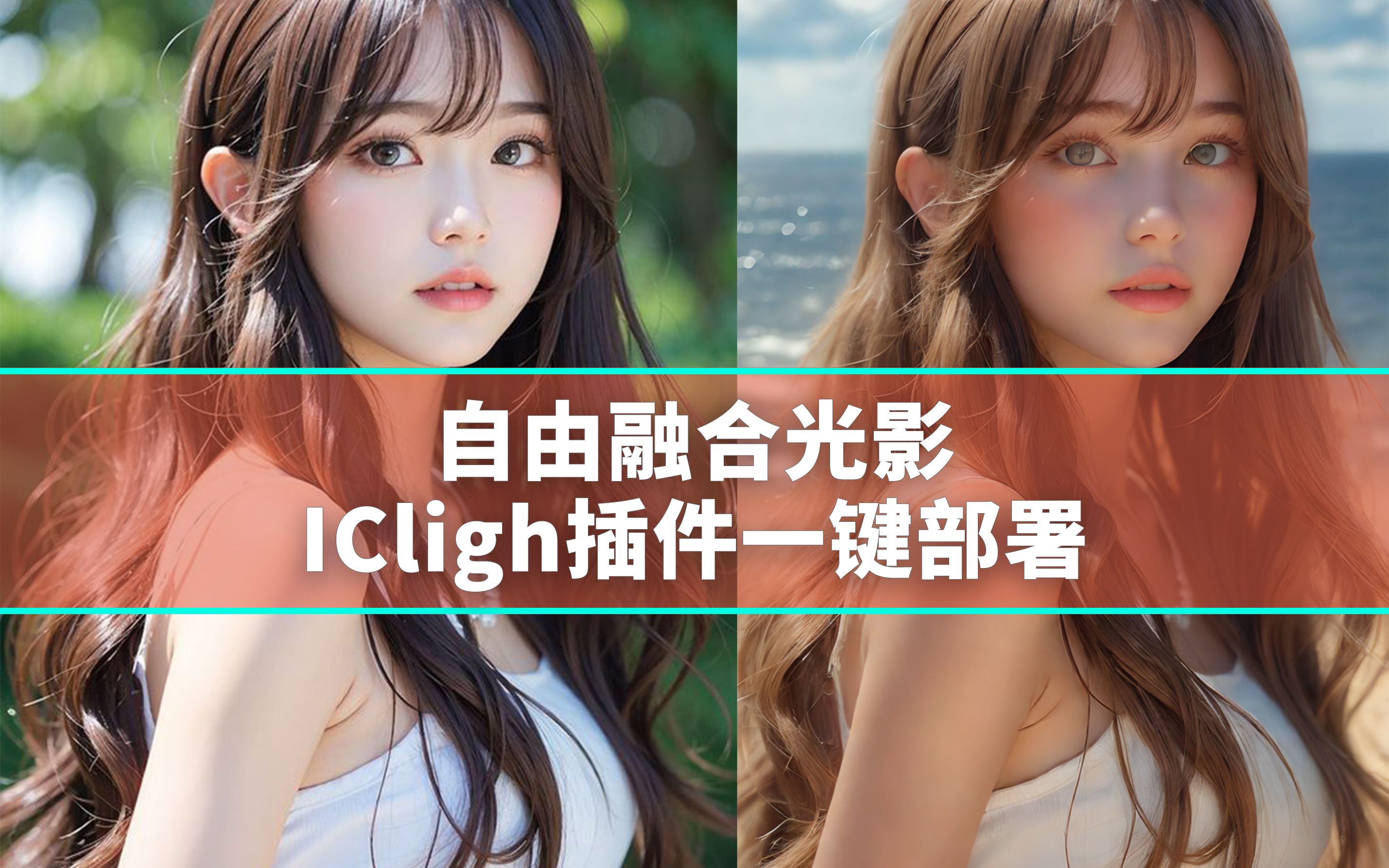 自由融合光影 ICligh插件一键部署哔哩哔哩bilibili