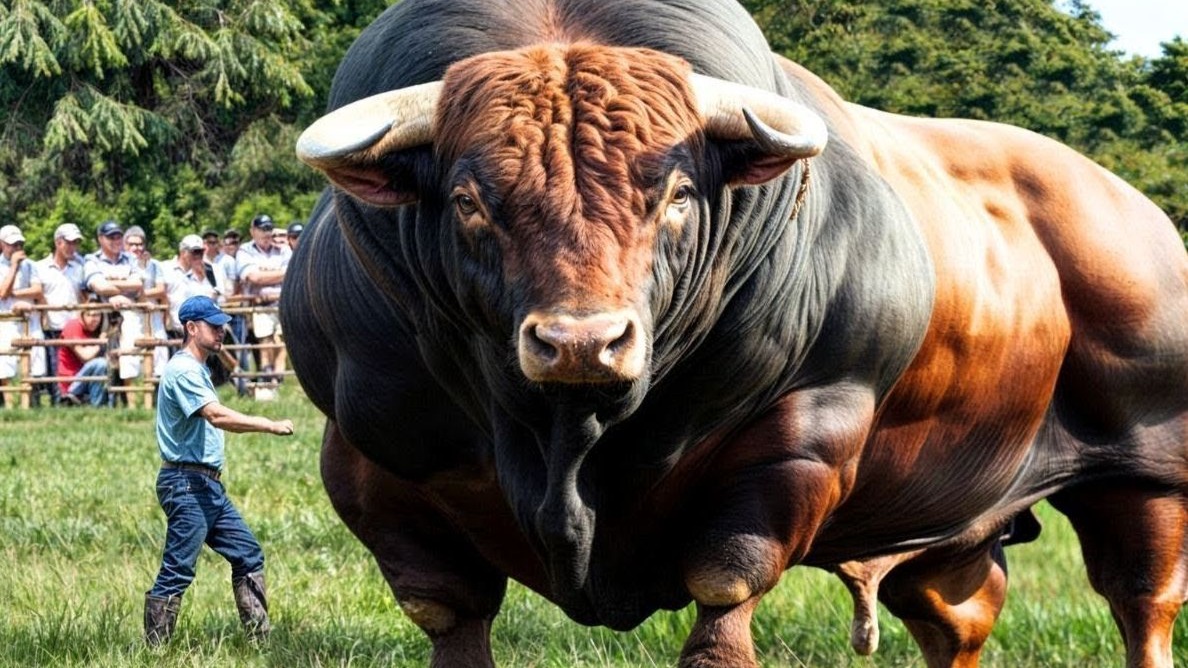 探索世界巨型公牛,盘点多种体重超过一吨的公牛王