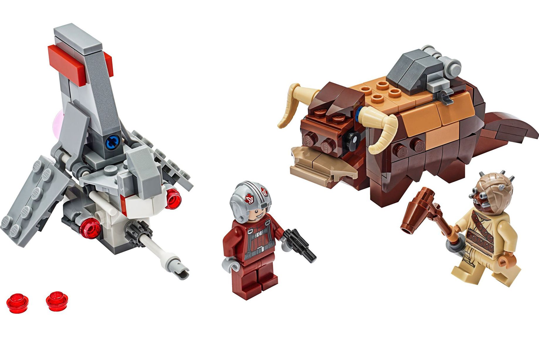 乐高lego75265星球大战t16跃空机vs班萨迷你战机2020新品评测