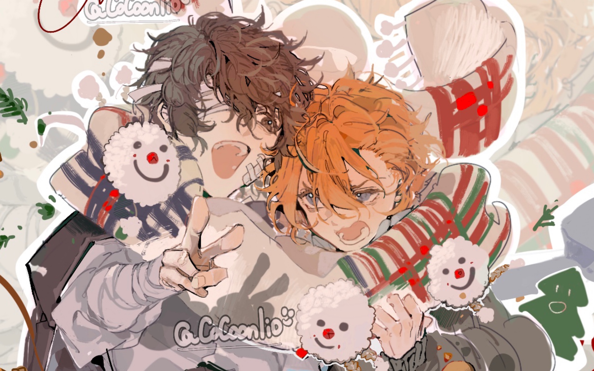 [procreate] 太中陪你过圣诞