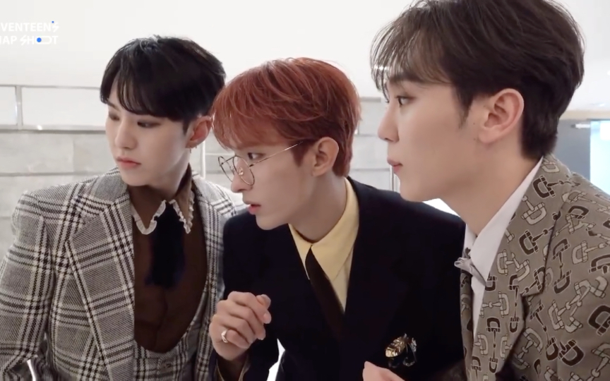 【seventeen】是没看过的夫硕顺一位受赏reaction,大队回归物料能有