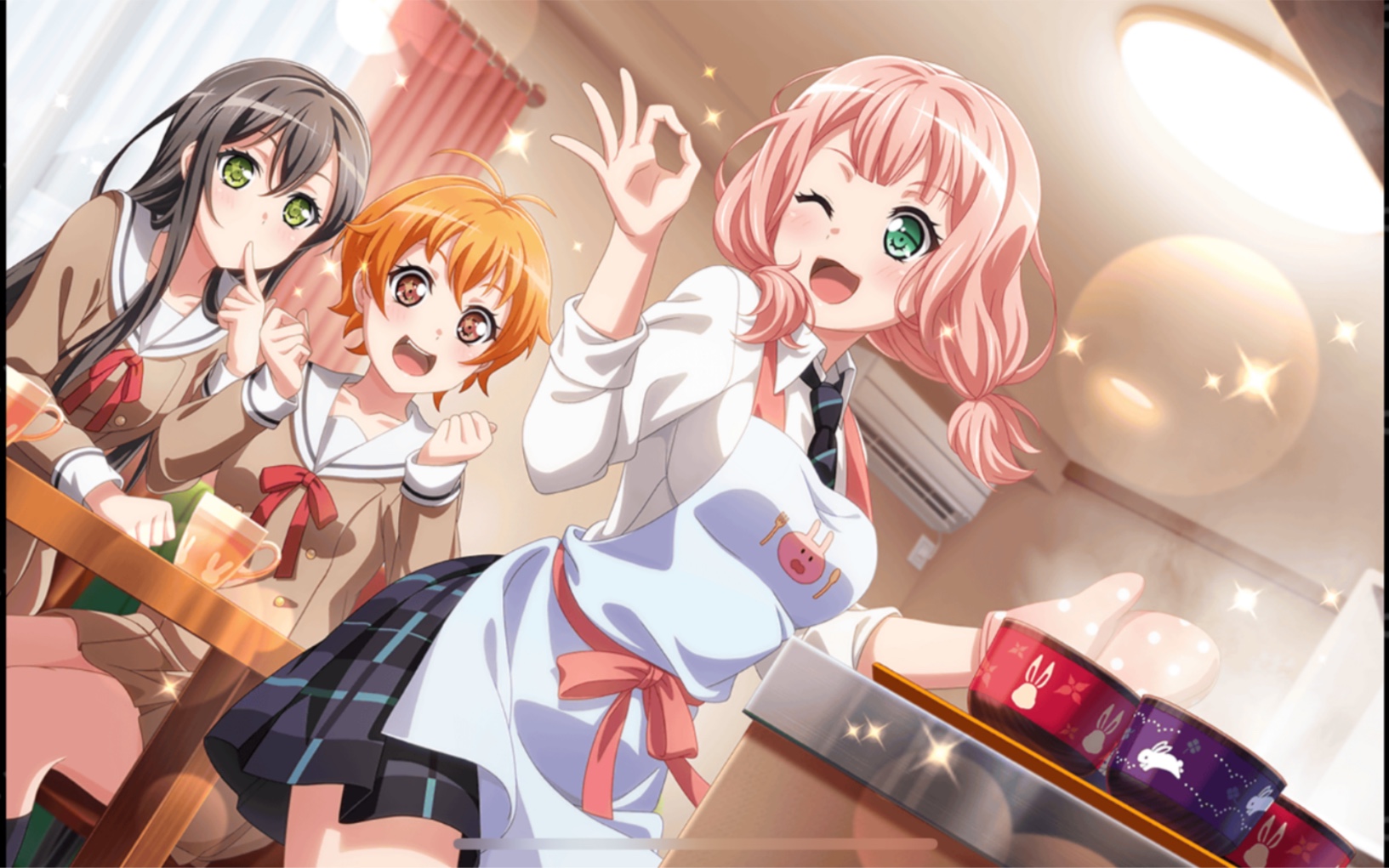 bangdream国服100期活动欢欣雀跃创意配料之日剧情