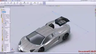 Download Video: Solidworks 兰博基尼建模