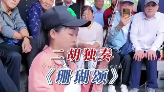 Video herunterladen: 公园二胡独奏：大爷都不让盘了，只能独奏了！