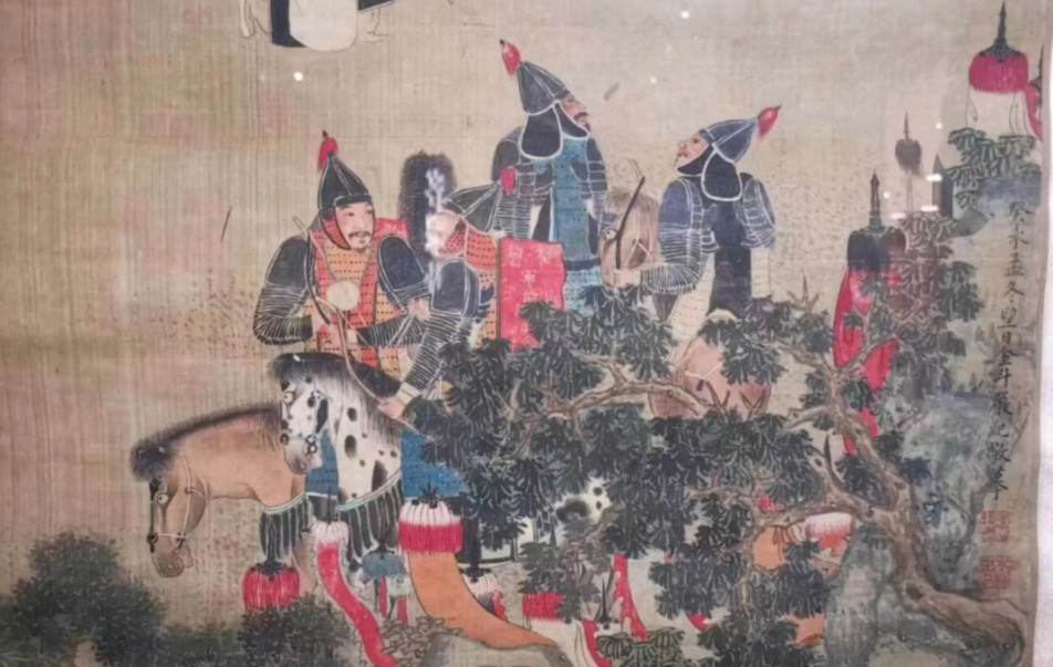 晚明行军图中明朝军队形象