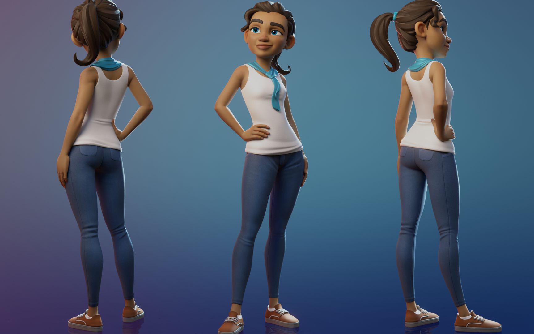 blender人物角色建模教程介绍