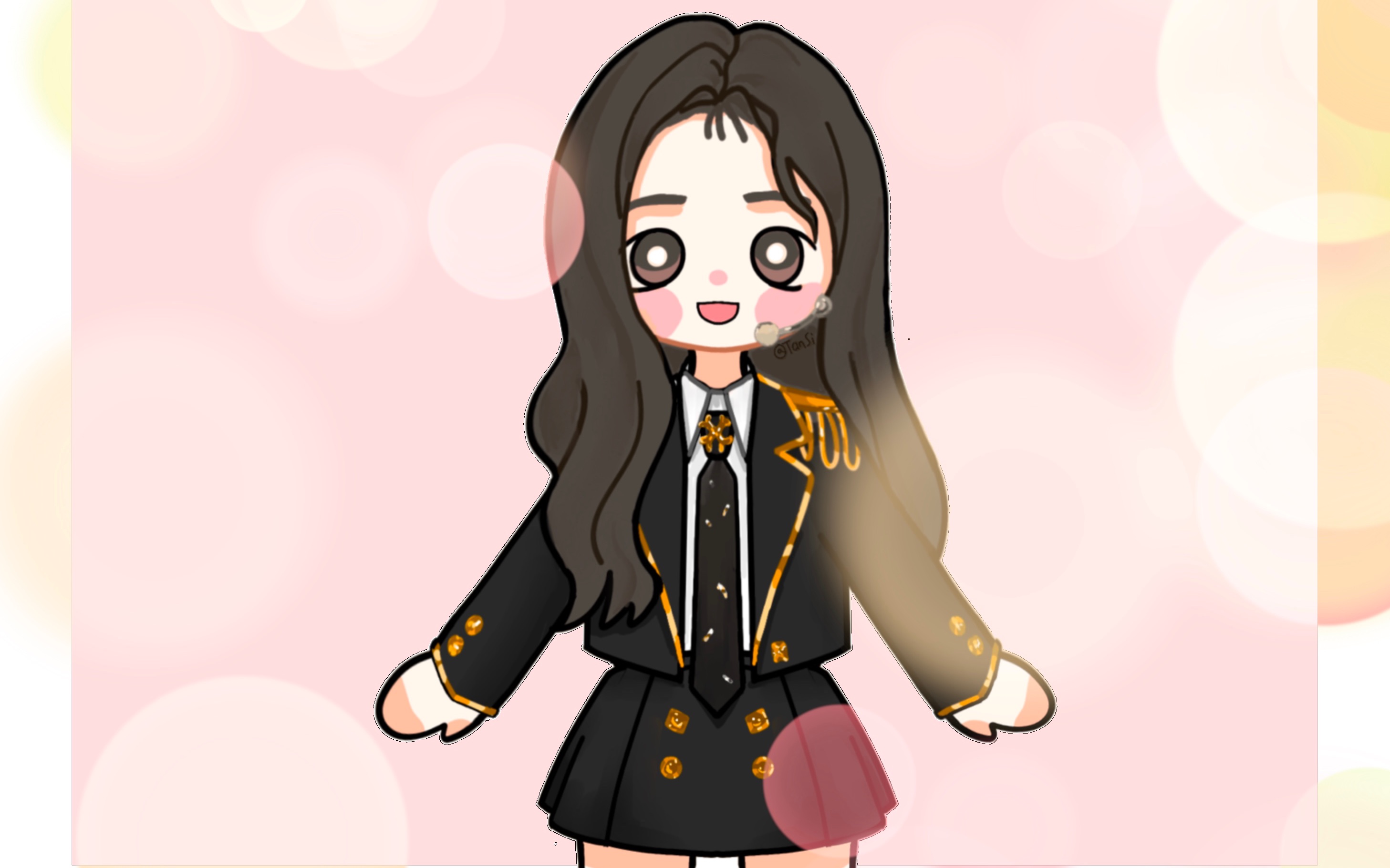 鞠婧祎出道十周年快乐