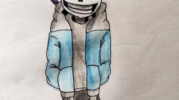 国人au infinitetale-infinite sans手绘(自制)_哔哩哔哩 (゜-゜)つロ