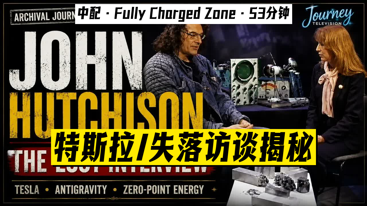 约翰·哈奇森：被遗忘的采访 | 特斯拉、反重力技术与零点能量 - Fully Charged Zone