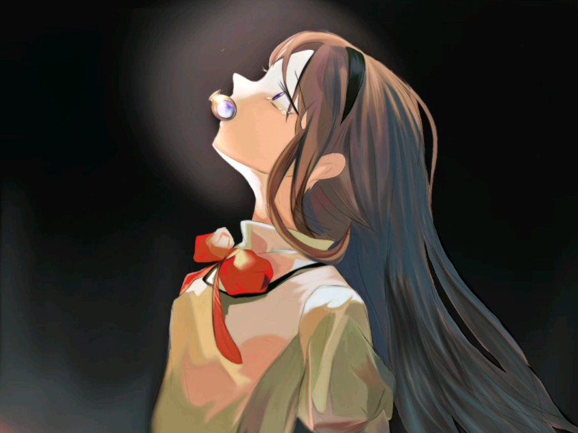 魔法少女小圆 临摹手绘 感受来自魔法少女的绝望