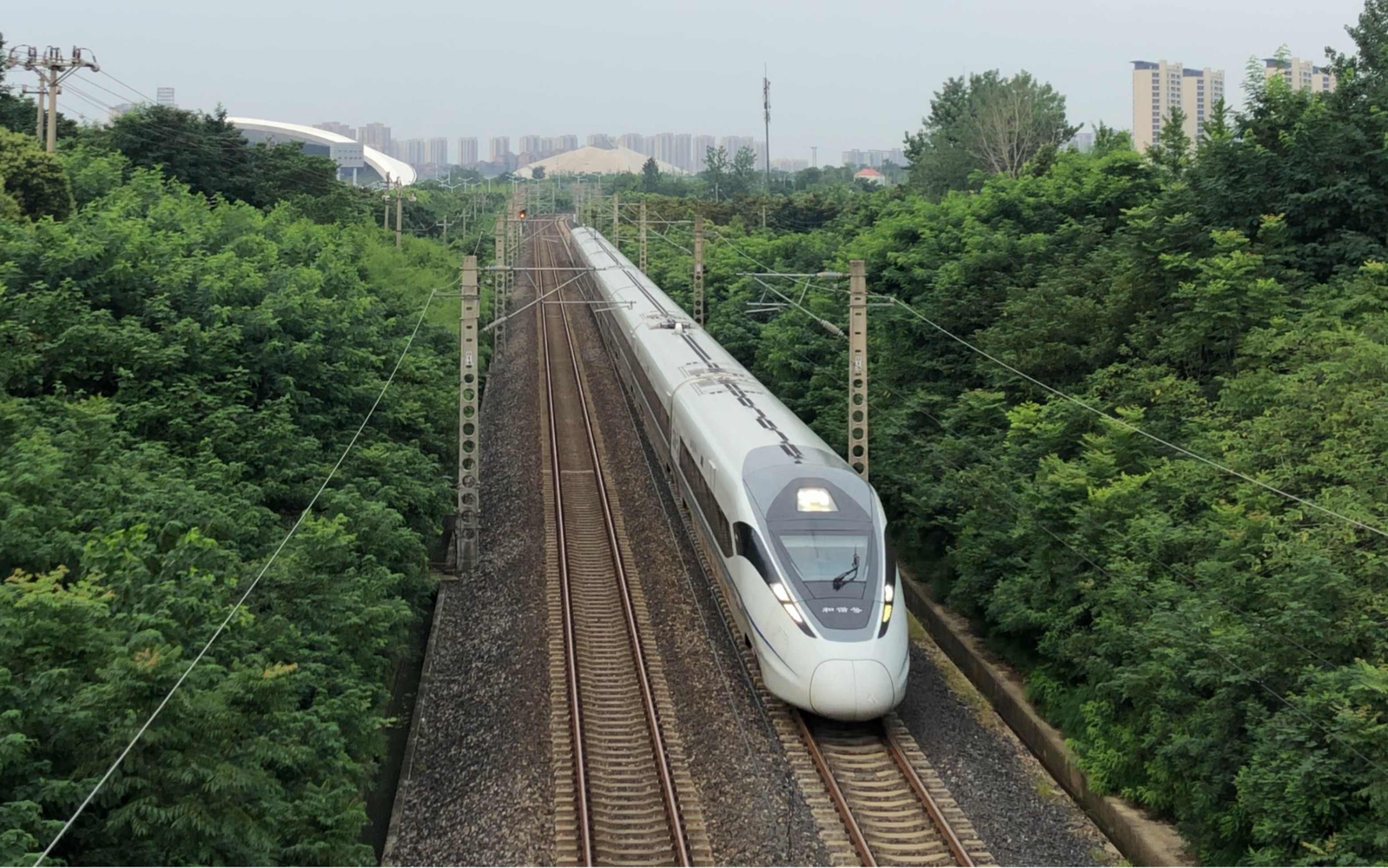 crh380d重联图片