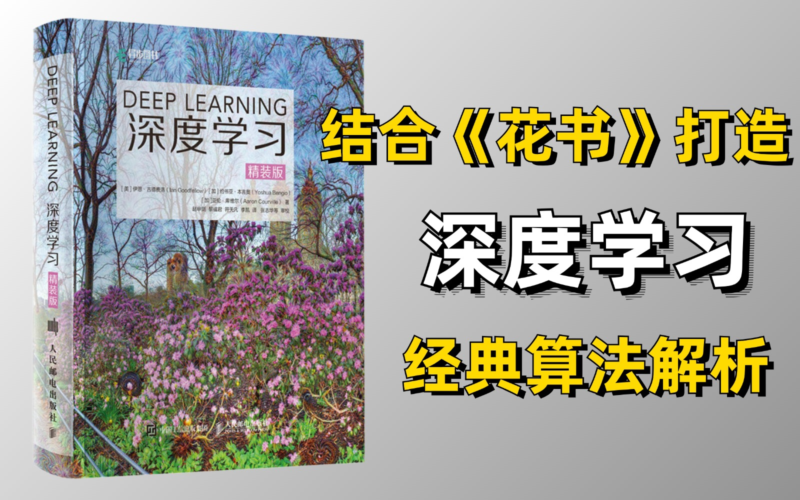 计算机博士结合深度学习花书打造!初学者入门必备的深度学习经典算法解析课,收藏起来慢慢学!哔哩哔哩bilibili