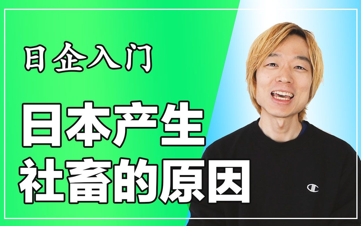 【日企入门】日本产生社畜的原因哔哩哔哩bilibili