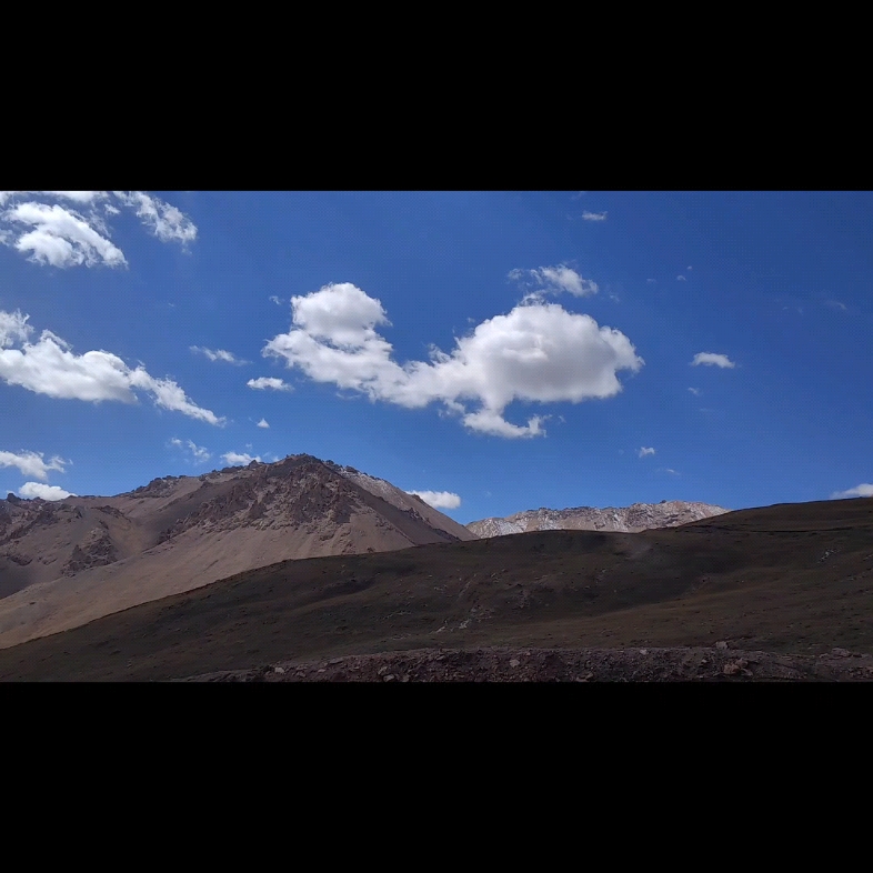 [图]一人穿越祁连山无人区，绝美风景，灵魂在天堂，身体在地狱。路程介绍看简介。