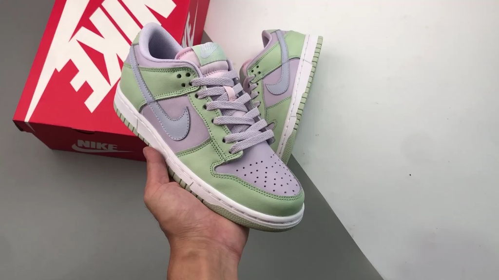 nk dunk low 绿紫薰衣草配色 大厂纯原出品 实拍首发