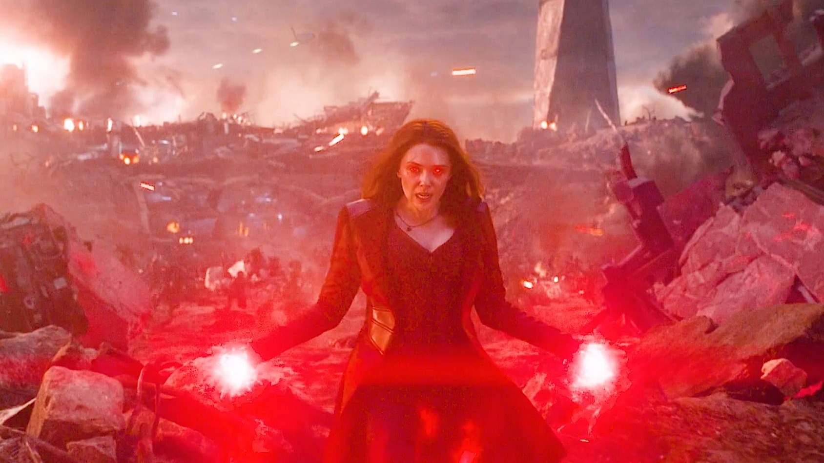 绯红女巫不愧是漫威宇宙最强法师!幻视弱爆了!被拆成了一堆废铜烂铁!