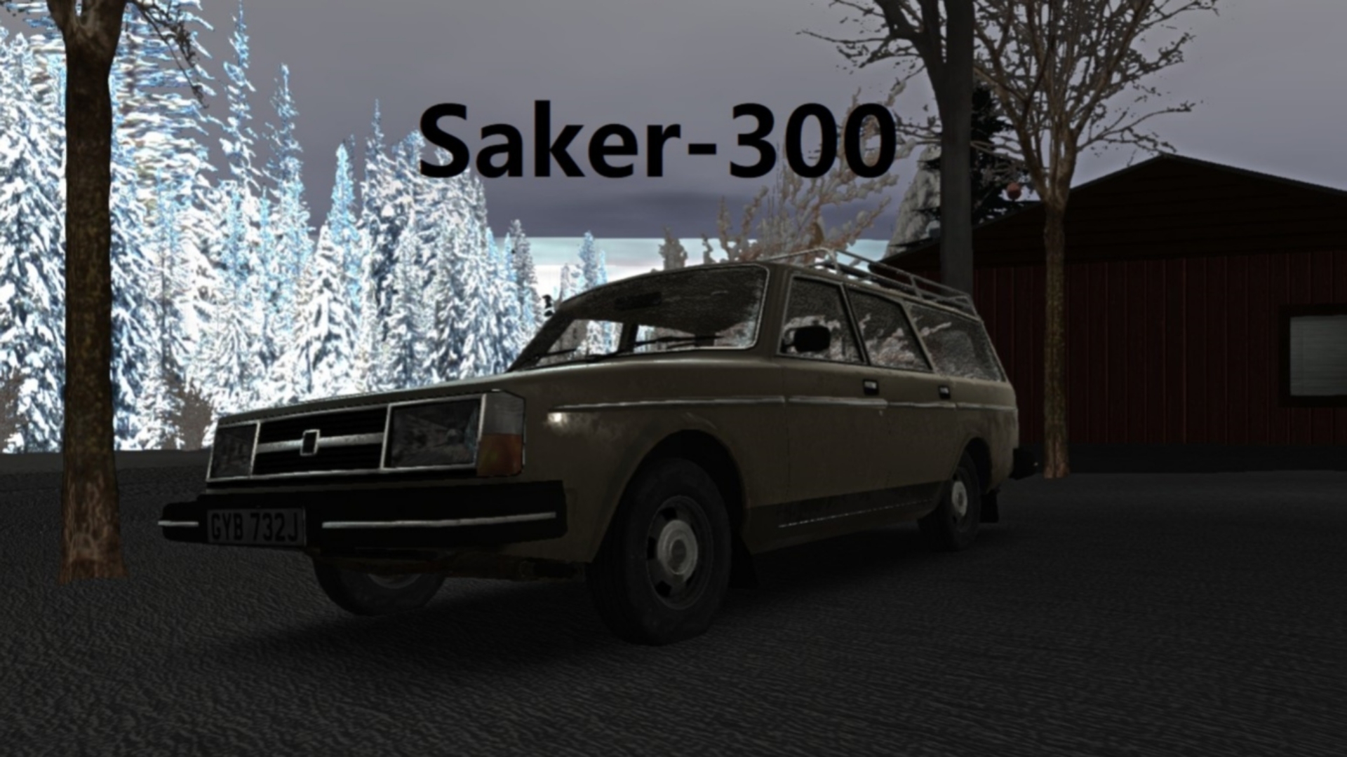 [我的夏季汽车]在芬兰的冬天驾驶Saker300(Volvo 240)到处逛逛哔哩哔哩bilibili