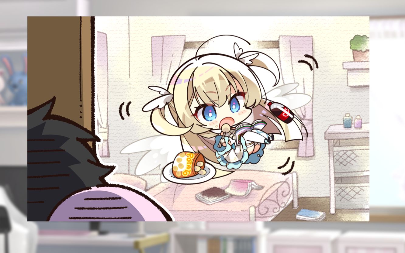 柚子社新作:群友问我,小天使为什么要喝洁厕灵啊?