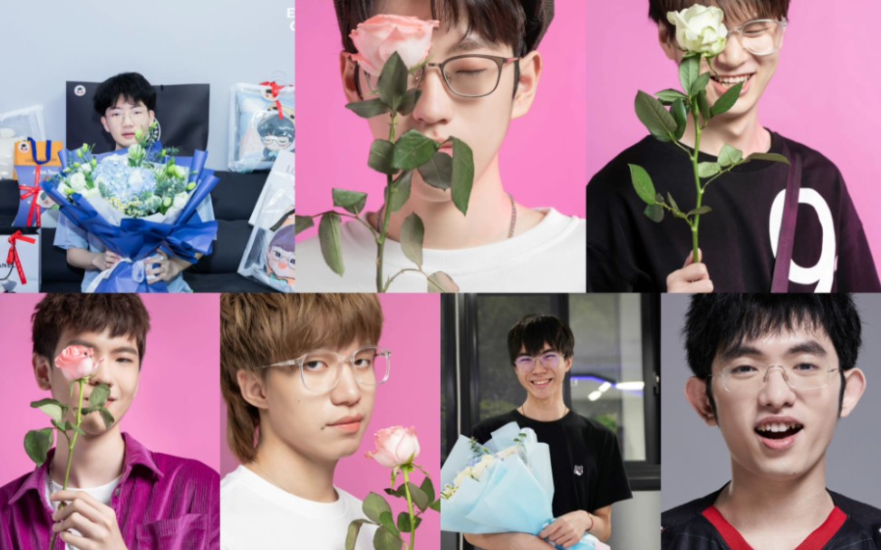 [图]【EDG】七夕节就是要看花儿与少年。meiko,scout,viper,flandre,jiejie,junjia,clearlove