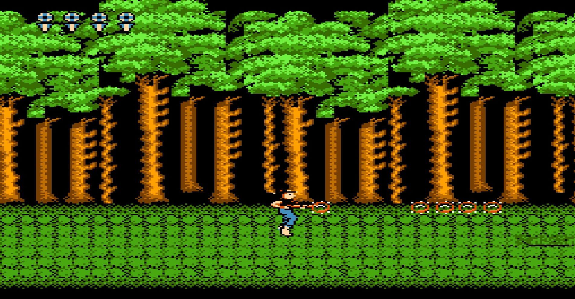 fc魂斗罗2【面目全非】一命通关