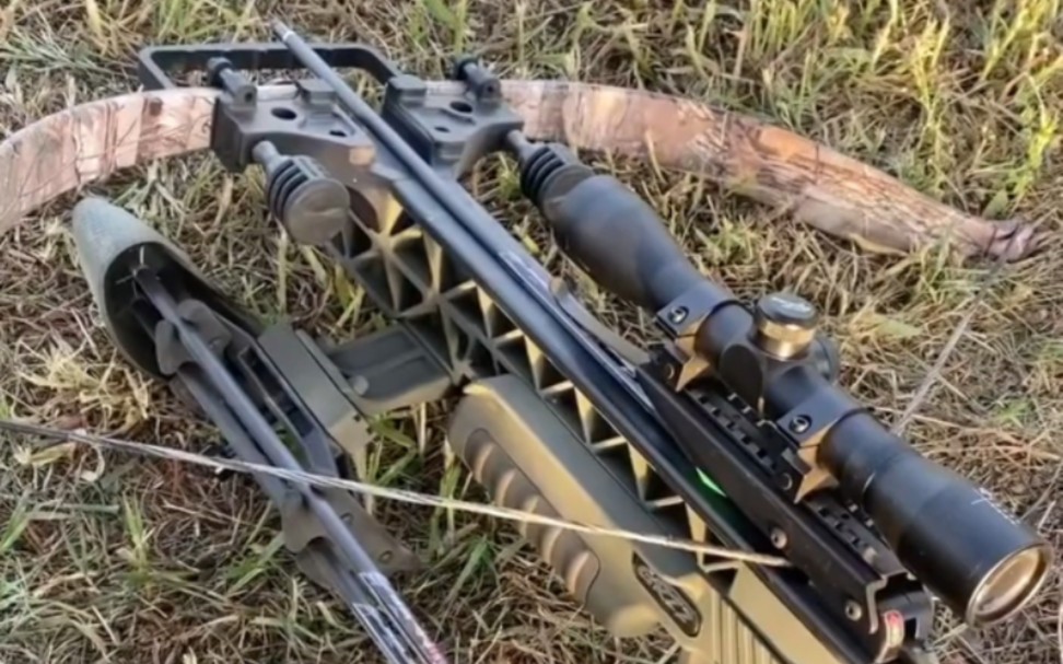 国外合法拍摄 亚瑟380fps反曲弩