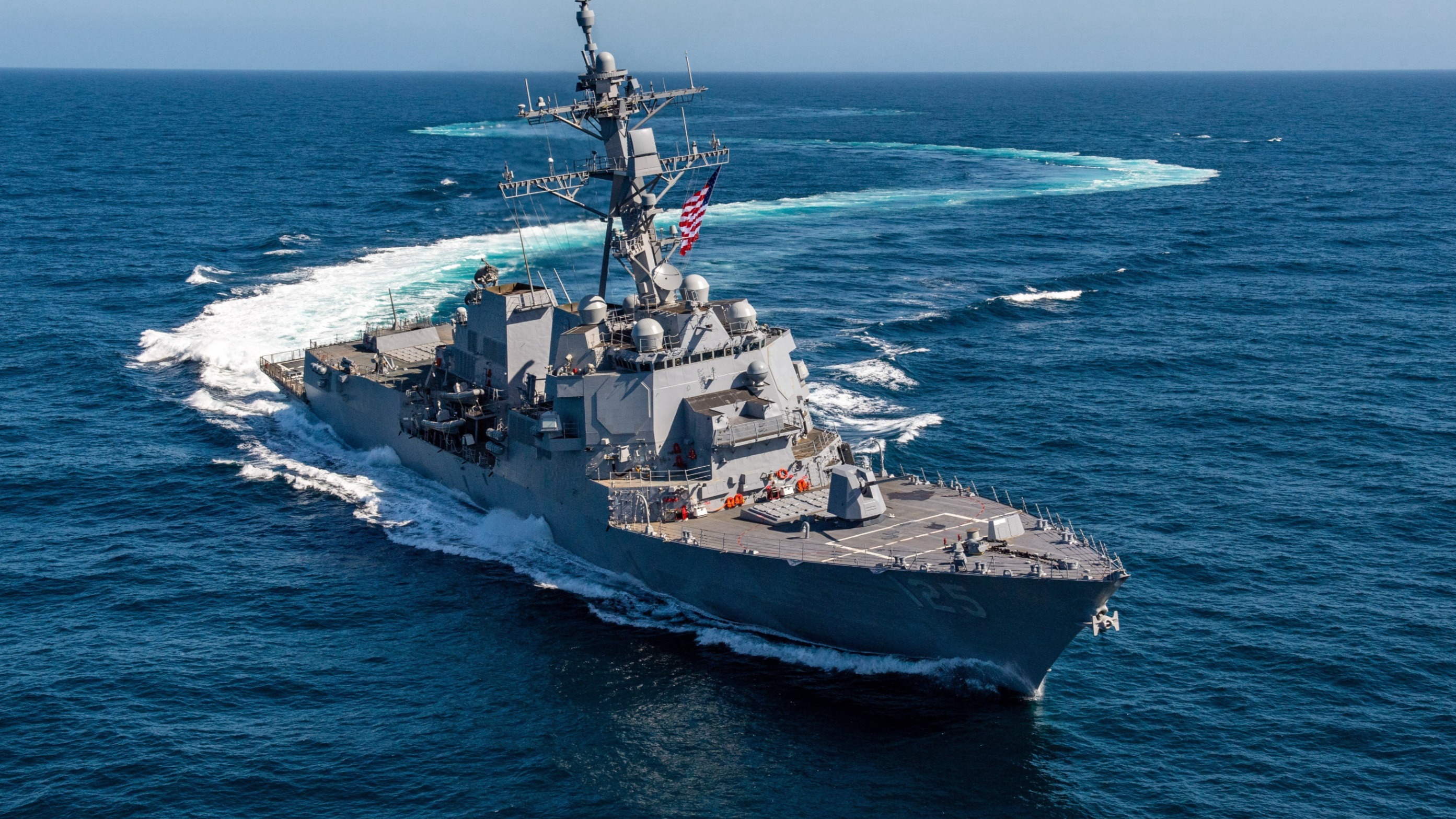 首艘"伯克-3"型驱逐舰完成海试即将交付美国海军