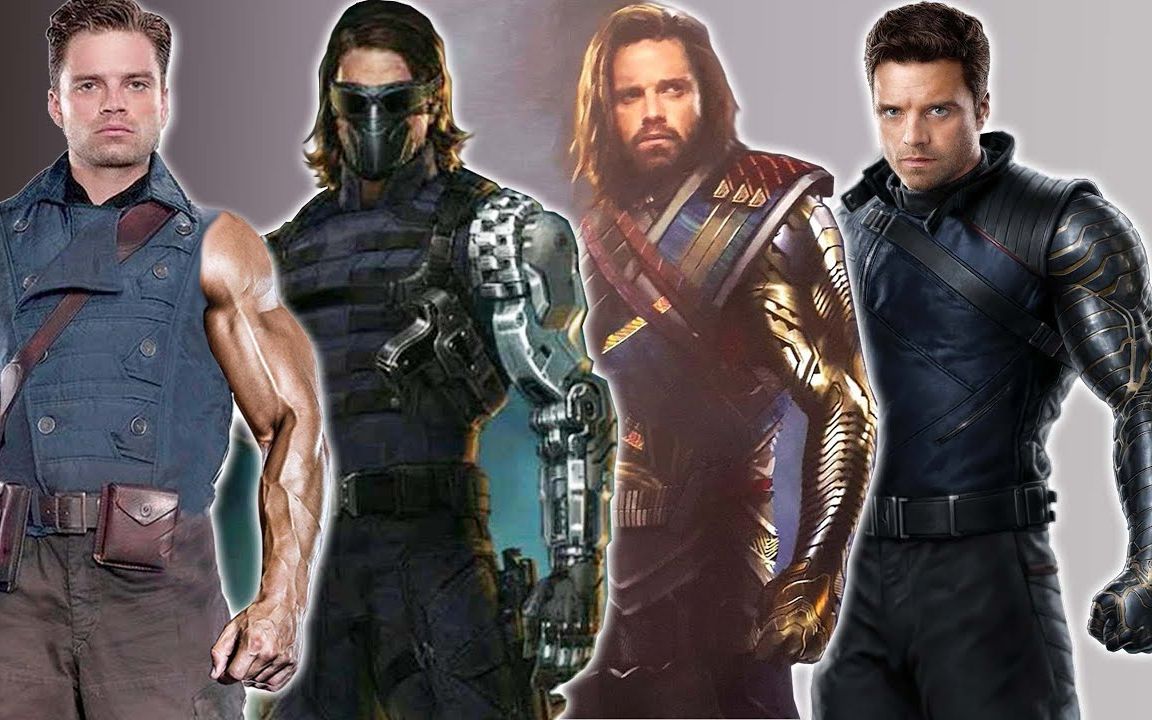 【漫威】bucky进化史(冬兵/白狼)evolution of bucky in the mcu