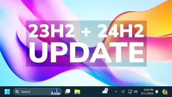 Download Video: 【九月三升】微软正式推送 Win11 22H2/23H2/24H2 最新版 Build22621.4169/22631.4169/26100.1742 系统更新