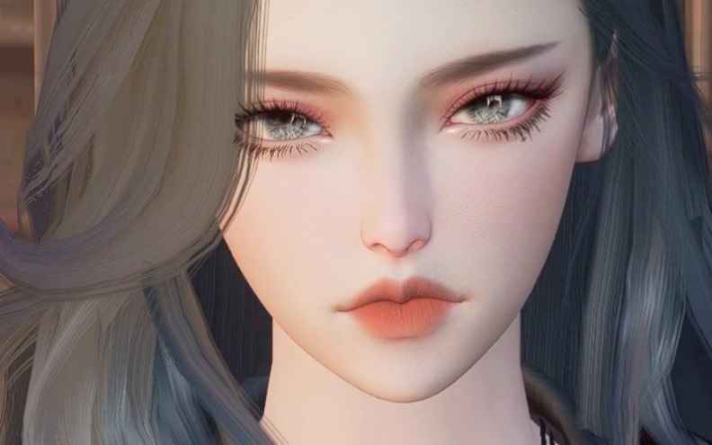 【黎明觉醒捏脸】「零度灰」冷酷御姐の绝对引力