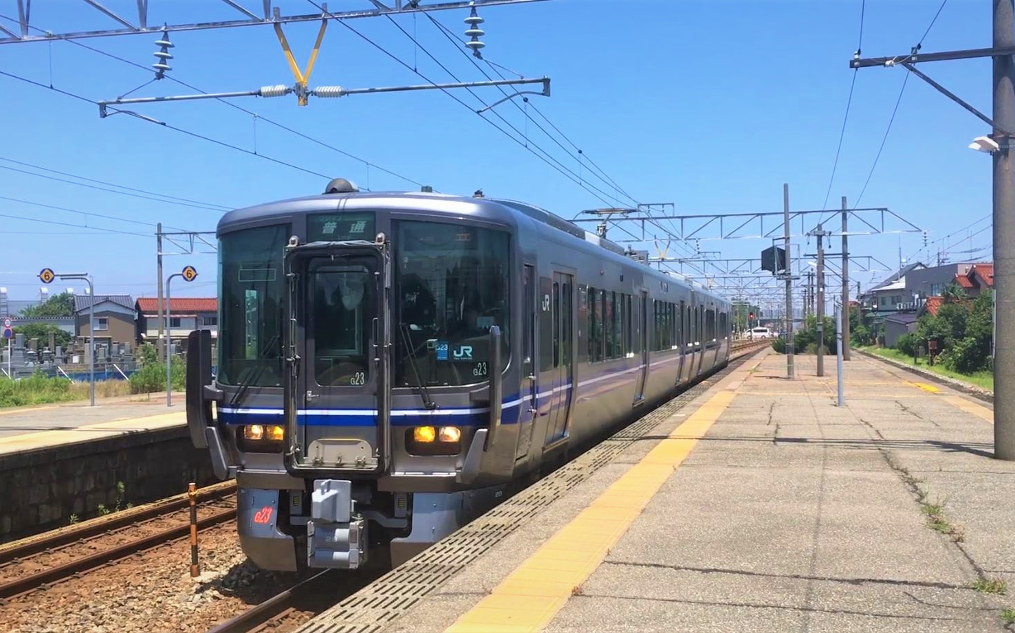 【日本国内游】石川县小松市,从粟津站坐轻轨坐到加贺温泉站后在abio