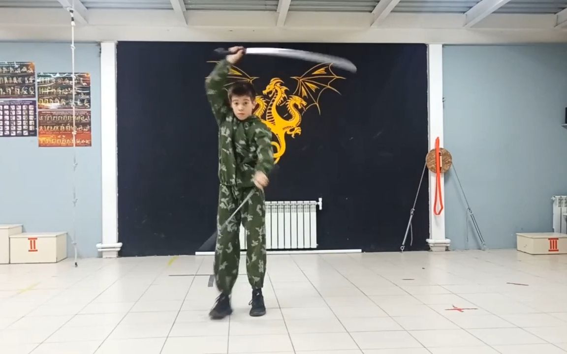 俄罗斯哥萨克|恰西克刀舞|12岁的小正太表演