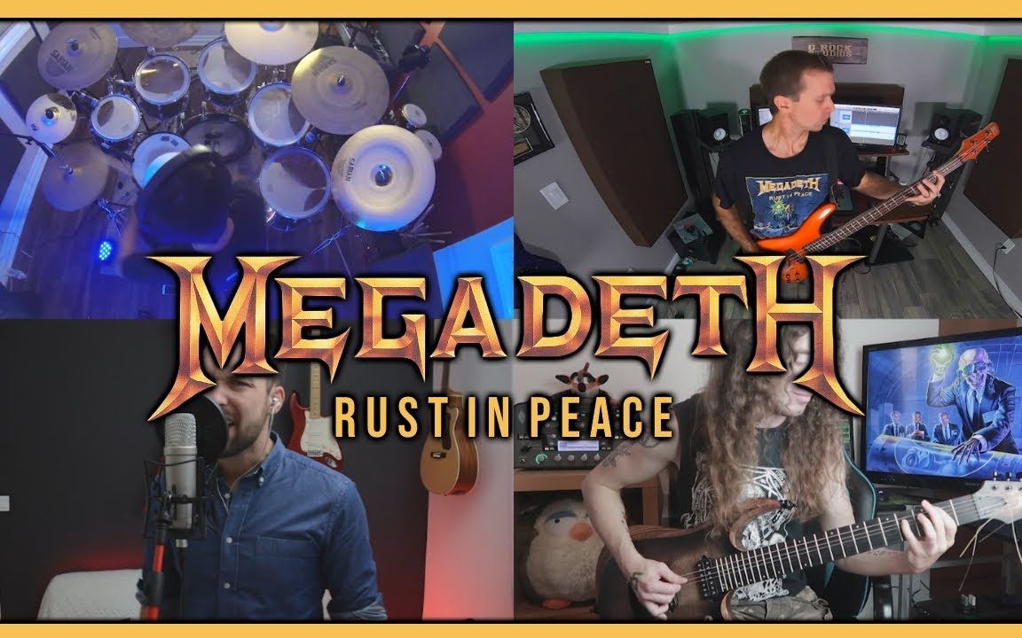 [图]扫拨侠和朋友们翻了整张Megadeth - Rust In Peace