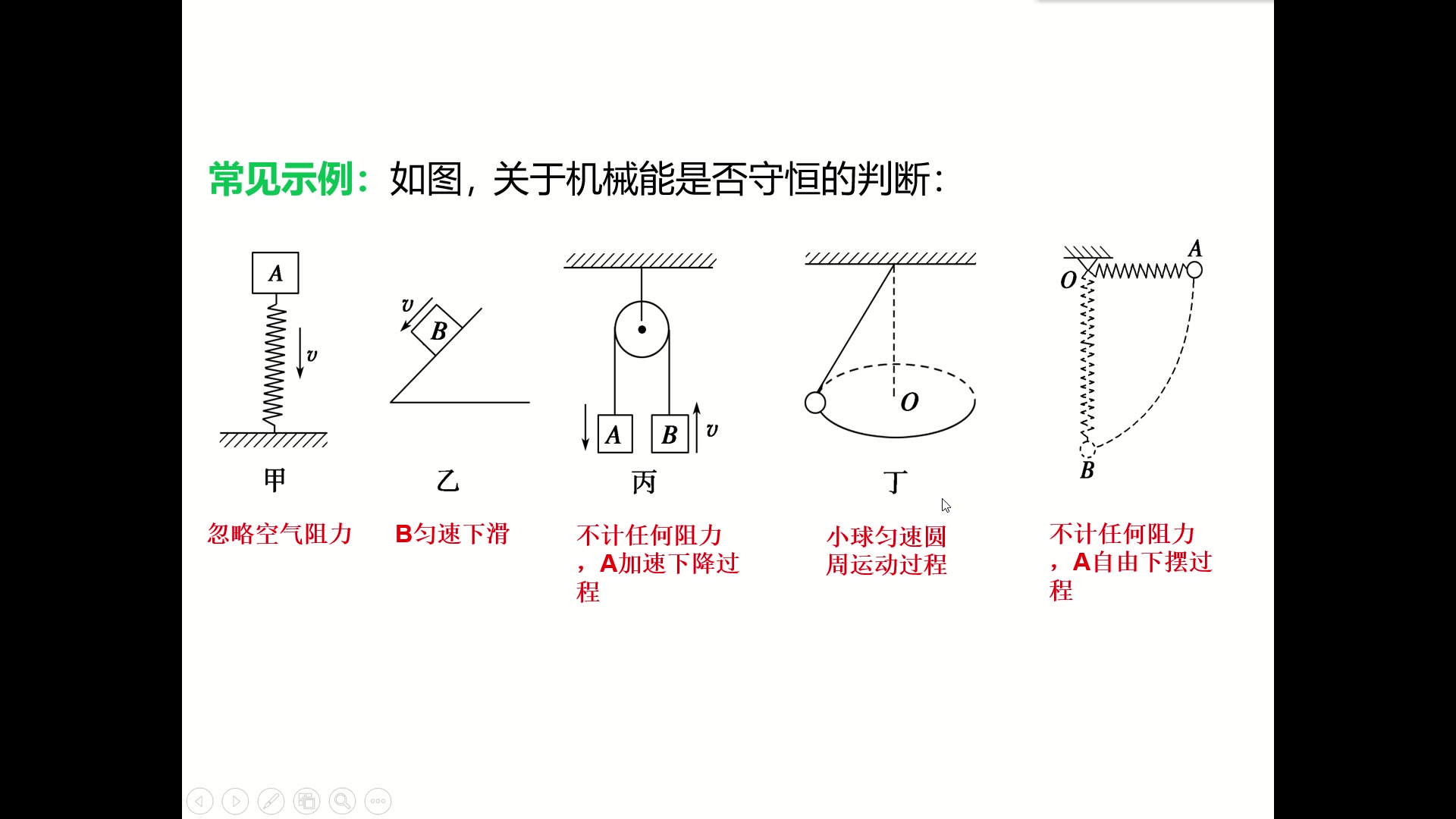 [图]7.8.1机械能守恒定律的应用