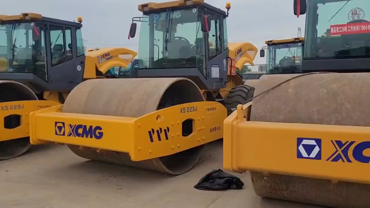 二手徐工20吨22吨26吨单钢轮震动压路机