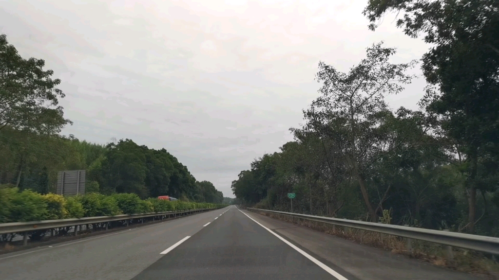 g7211南友高速天西至崇左前方展望