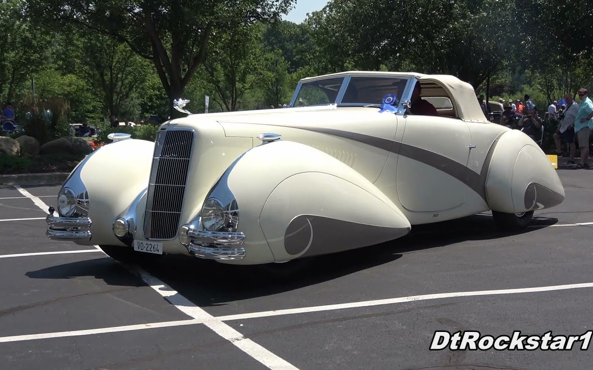 凯迪拉克v16系列90哈特曼敞篷车_哔哩哔哩_bilibili