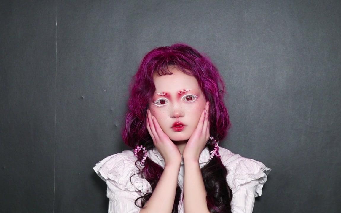 cosplay圣诞红兔子化妆步骤 一眼击中你的少女心_哔哩哔哩 (゜-゜)つ