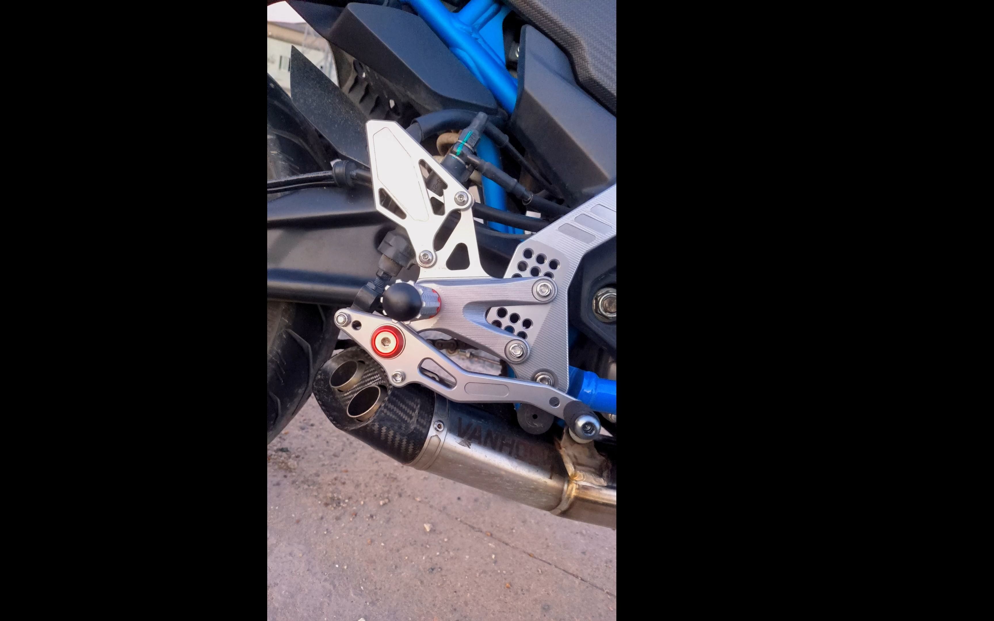 春风250nk改装万虎vanhool底排,好暴力好喜欢~[跑山60帧]