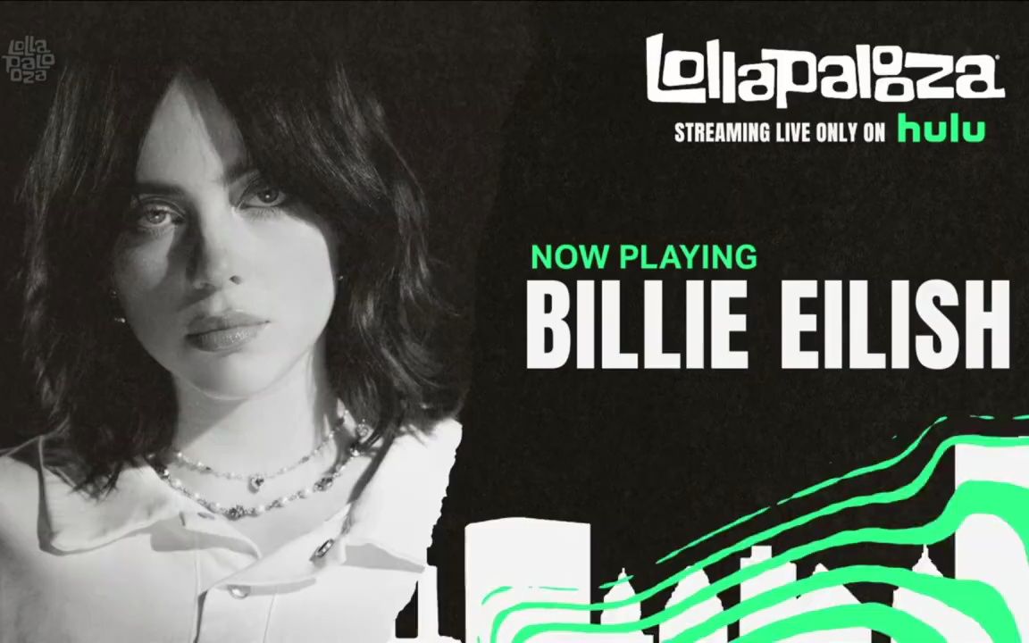 [图]碧梨Billie Eilish最新Lollapalooza音乐节全场首播