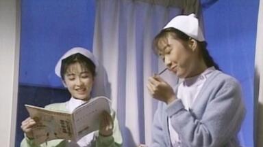 自転車少女（松本典子原画）の模写 自転車少女（松本典子原画）の模写