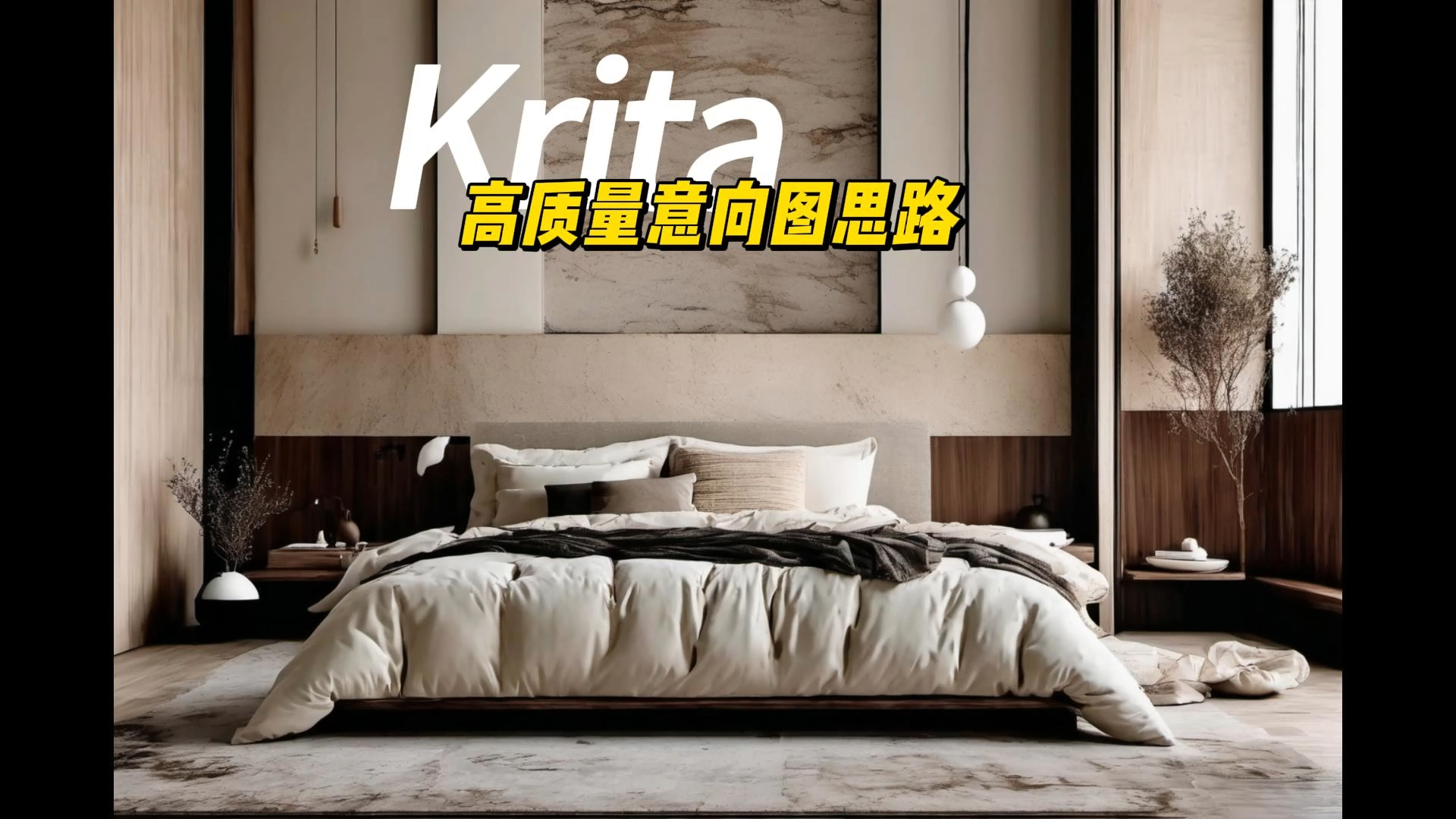 Krita高质量意向图思路哔哩哔哩bilibili