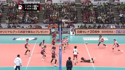 高清 11女排世界杯日本vs 韩国 哔哩哔哩 Bilibili