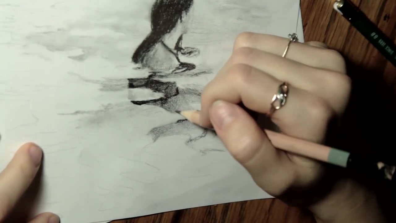 【底稿】 drawing realistic water (ideas for future paintings)