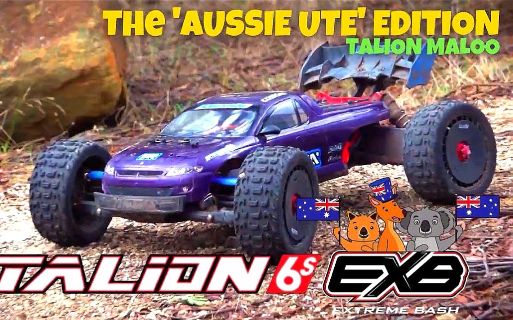 [图]Arrma TALION EXB 6s | AUSSIE UTE | new talion body | Insane RC run | 遥控车 （搬运）