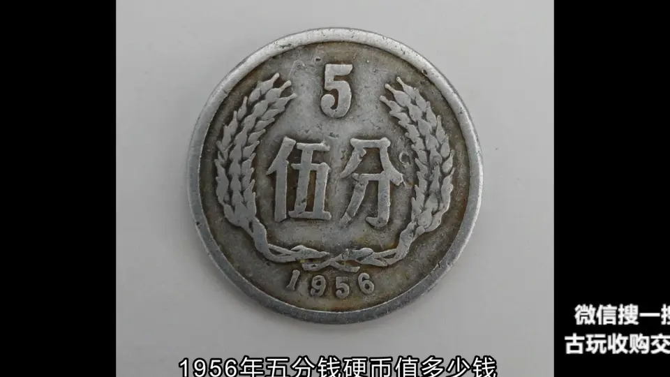 1956年伍分硬币目前价格多少钱？_哔哩哔哩_bilibili