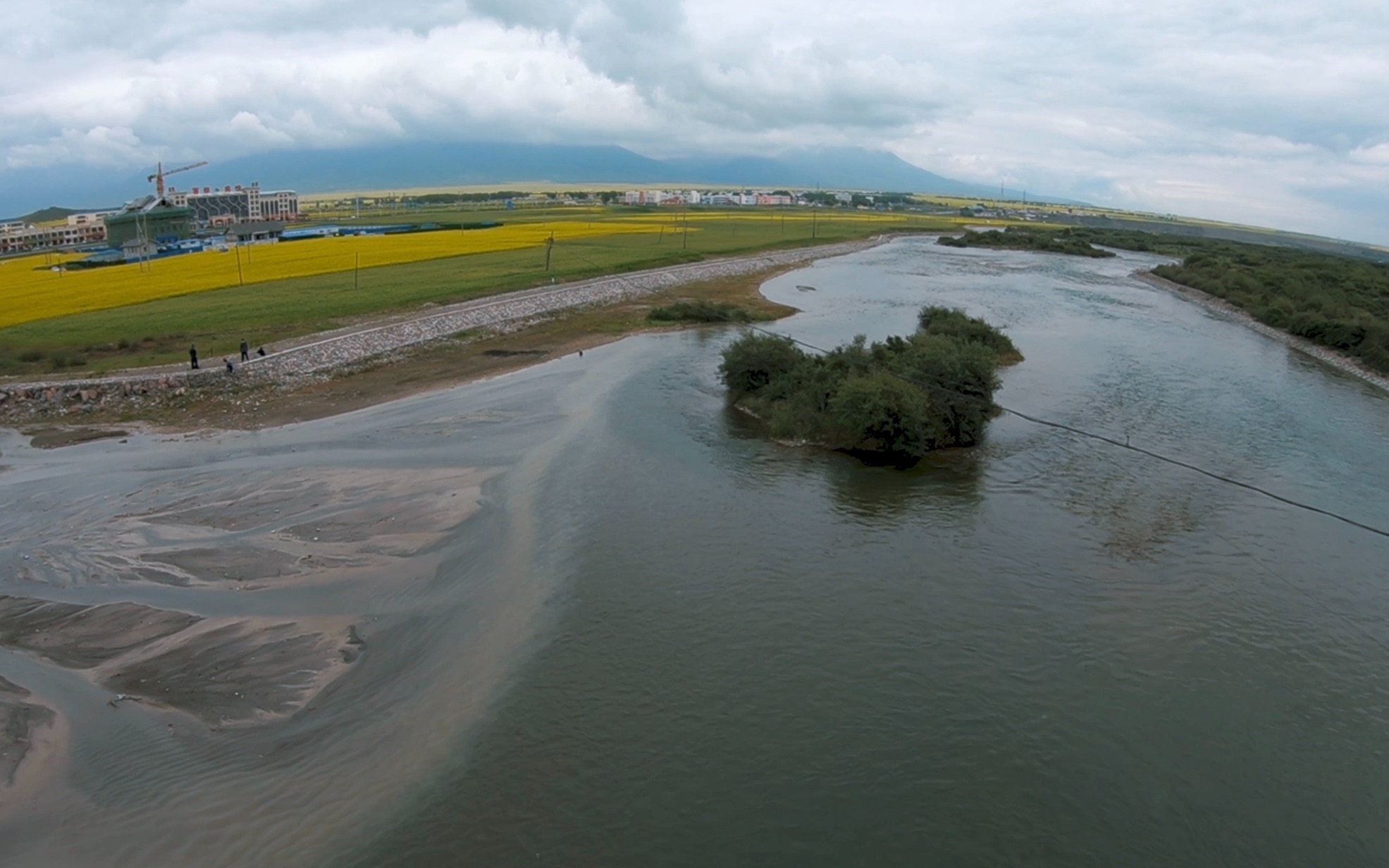 【穿越机】三寸挂狗 稳如老狗 青海省 门源 青石嘴镇