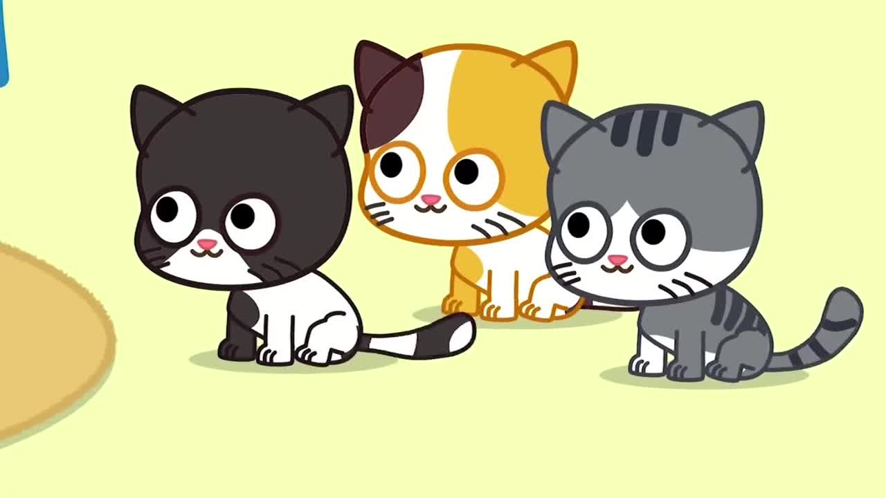 九妹动漫三只调皮的猫咪让他们焦头烂额 看他们怎么处理的?